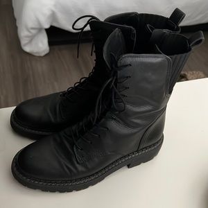 Sam Edelman combat boots